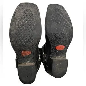 dingo | Shoes | Dingo Chopper Mens Black Leather Biker Boots  display picture 2